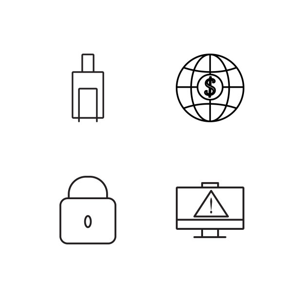 业务简单概述图标集图片下载