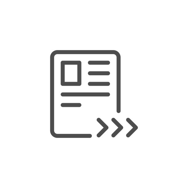 发送文档线性图标图片下载