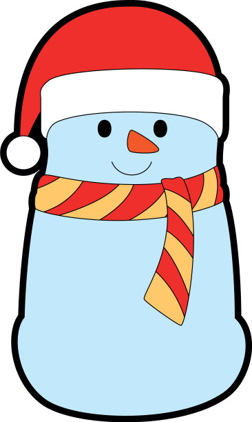 圣诞雪人卡哇伊性格图片下载