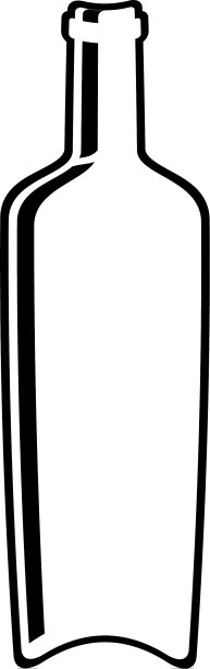 玻璃瓶葡萄酒系列设计图片下载