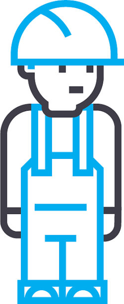 工作服细线描图标图片下载