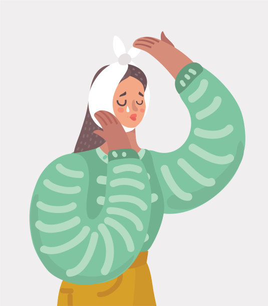 可怜的女人正遭受着剧烈的牙痛图片下载