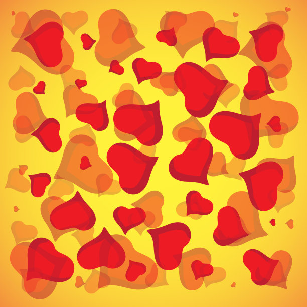 抽象的爱情背景充满了心灵图片下载