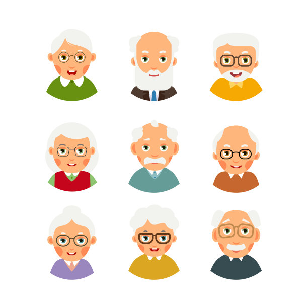 设置老年人头像，装备老年人头像图片下载