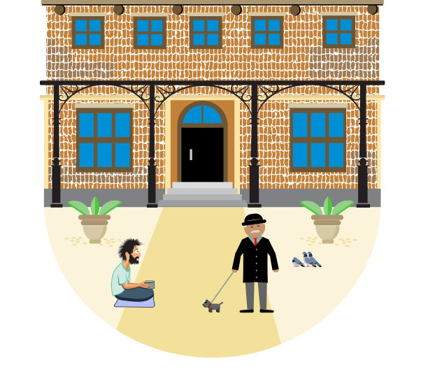 墨西哥旧砖房图片下载