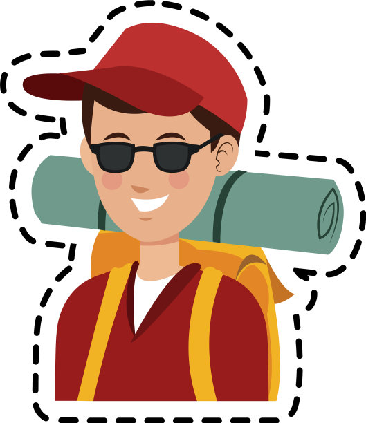 旅游旅游图标形象图片下载