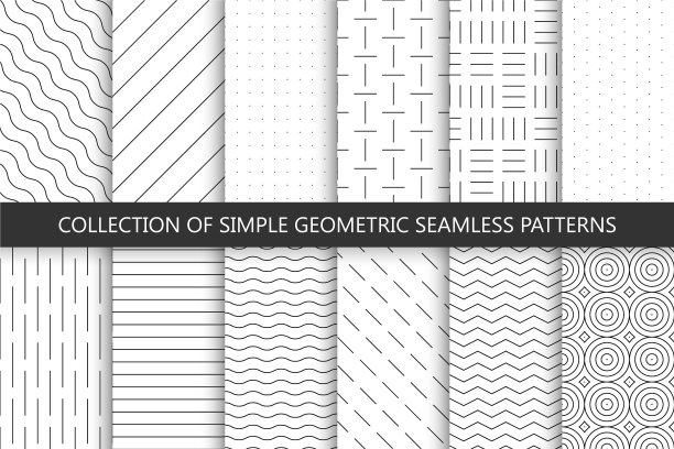 集无缝几何极简主义图片下载