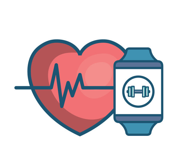 可穿戴技术与生活方式应用程序图片下载