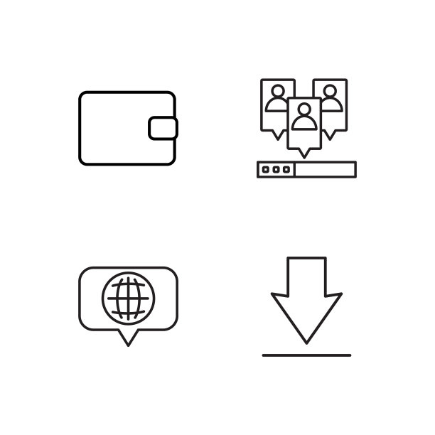 业务简单概述图标集图片下载