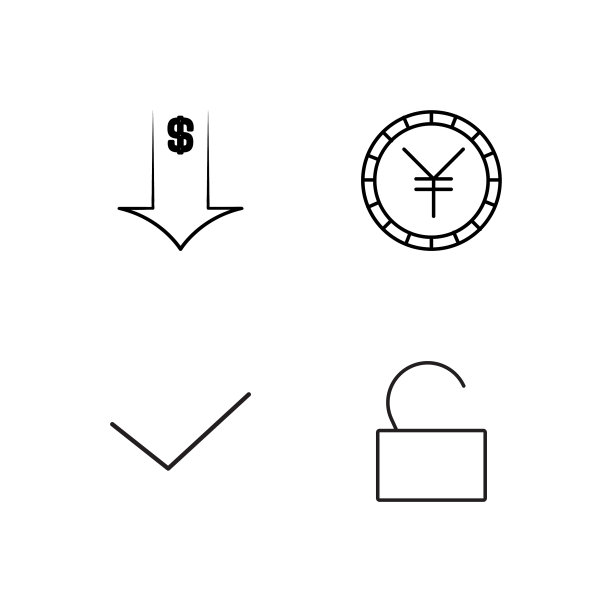 业务简单概述图标集图片下载