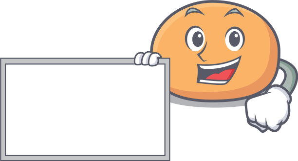 带有卡通人物风格的板麻糬图片下载