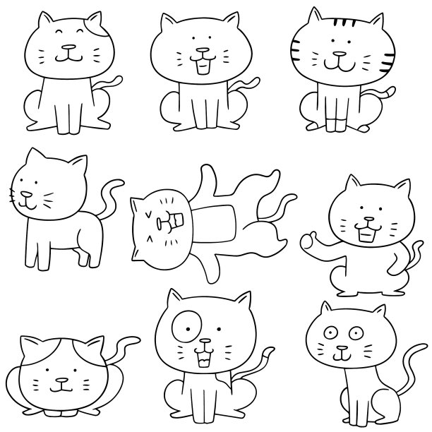 猫咪组合图片下载
