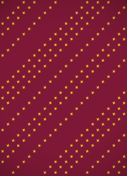 垂直卡片图案与金色卡通星星和图片下载