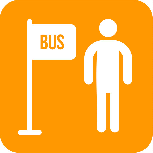 公共汽车站图片下载