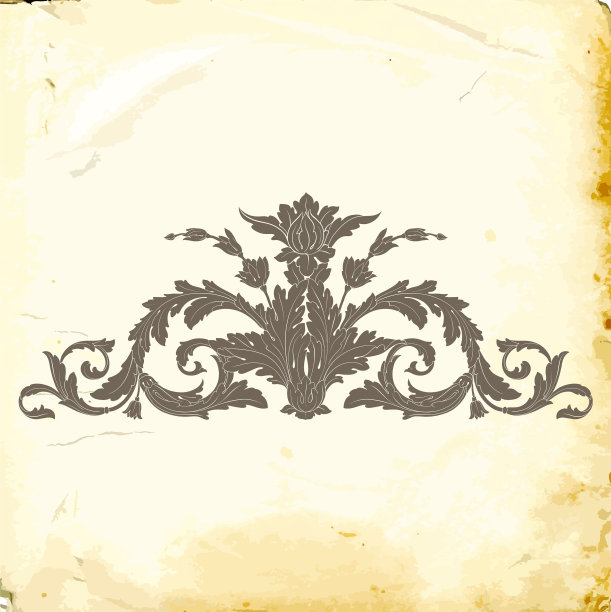 巴洛克复古元素的设计图片下载