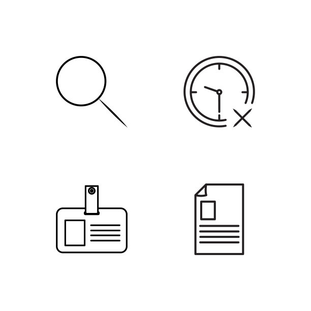 业务简单概述图标集图片下载