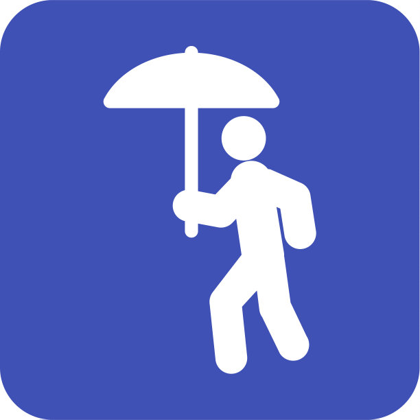 雨中行走图片下载