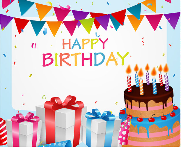 生日庆祝活动背景图片下载