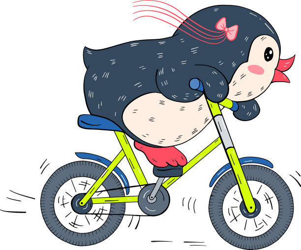 和有趣的卡通企鹅图片下载