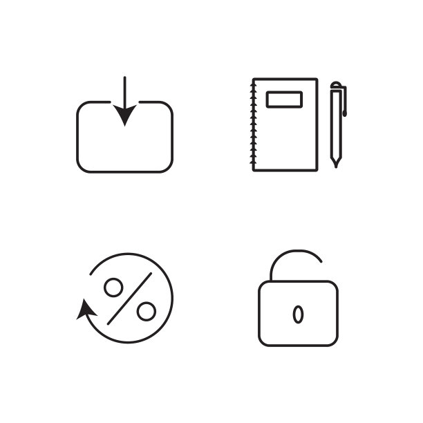 业务简单概述图标集图片下载