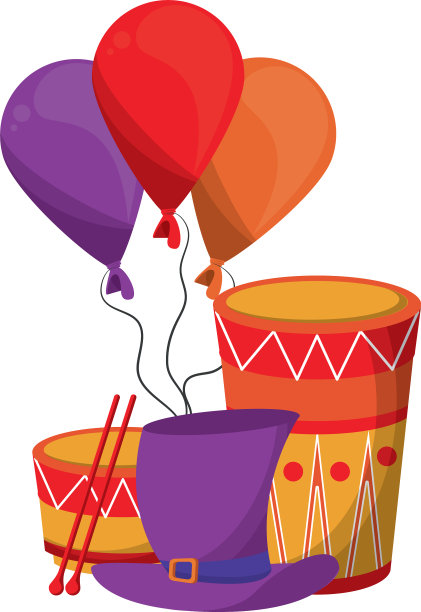 派对庆祝会卡通嘉年华图片下载