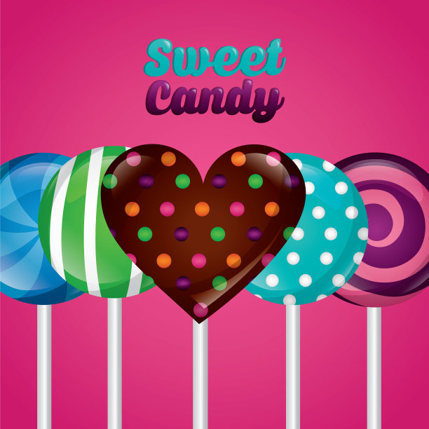 甜蜜的糖果的概念图片下载