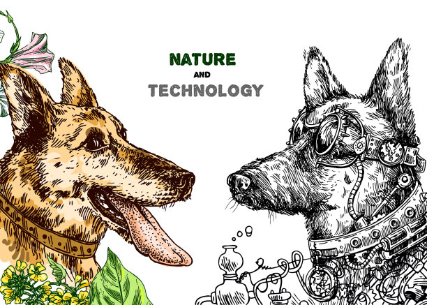 手绘的狗图片下载