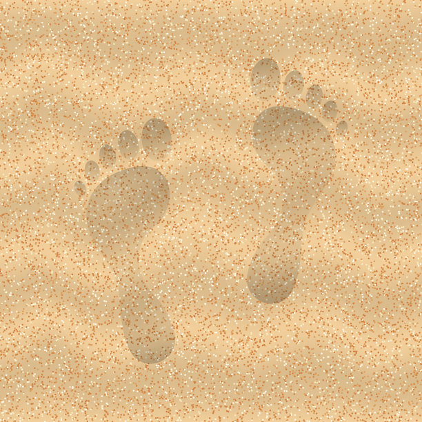 沙滩上的沙子图片下载