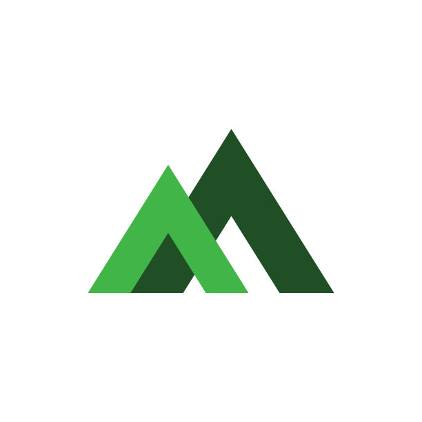 现代简约山峰logo图片下载
