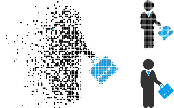 灰尘像素半色调子管理器图标图片下载