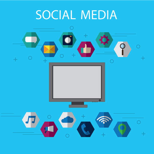 社交媒体设计图片下载