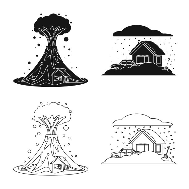 自然灾害征兆图片下载