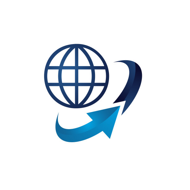 科技全球标志设计的国际业务图片下载