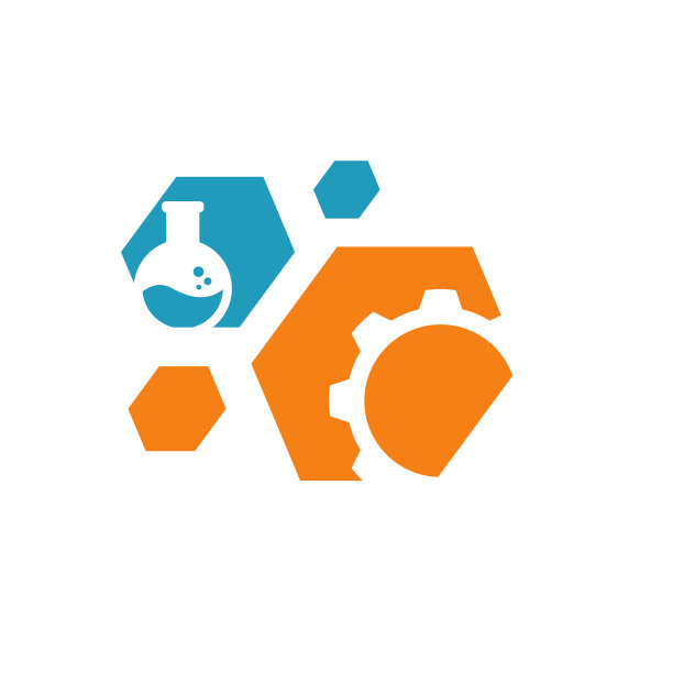 烧瓶标志实验室Logo模板设计图片下载