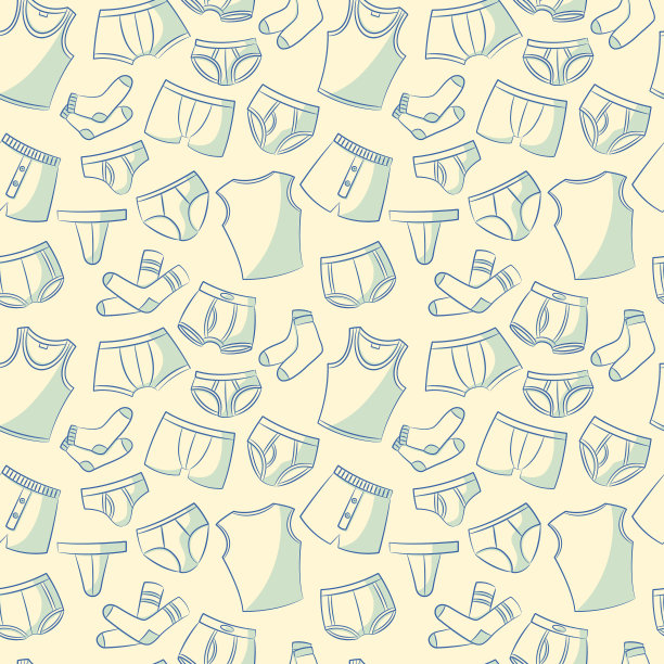 男性内衣涂鸦图案图片下载