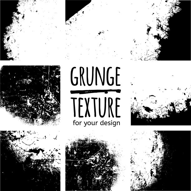 垃圾黑纹理上的白色背景图片下载