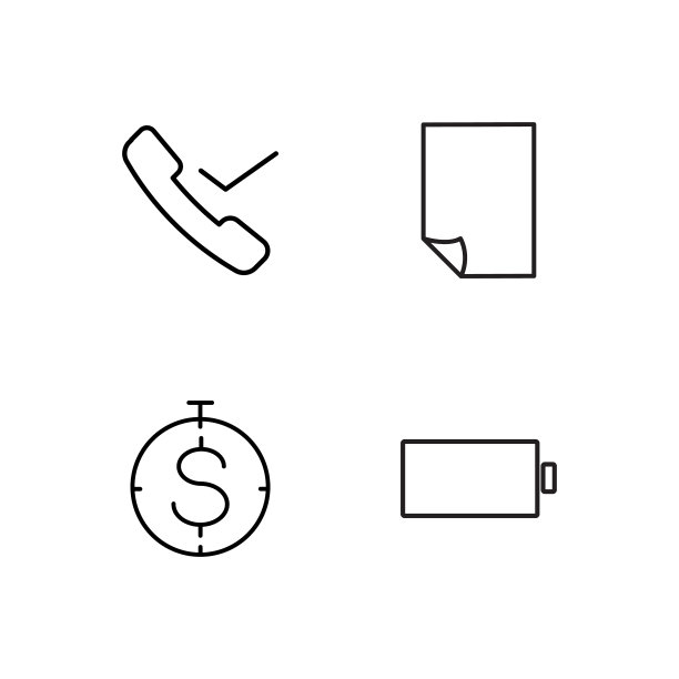 业务简单概述图标集图片下载