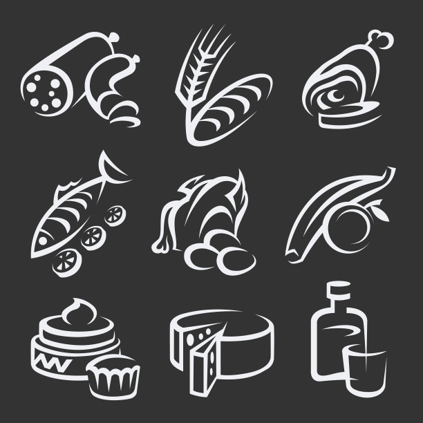 食物图标集图片下载