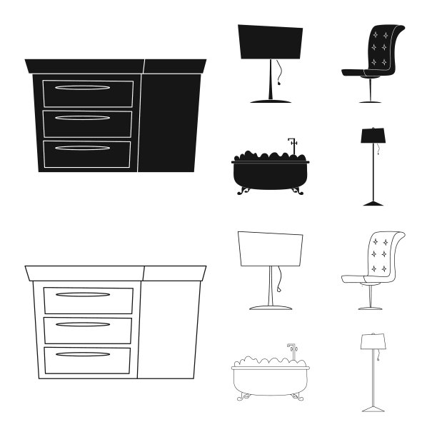 家具及公寓标识设计图片下载