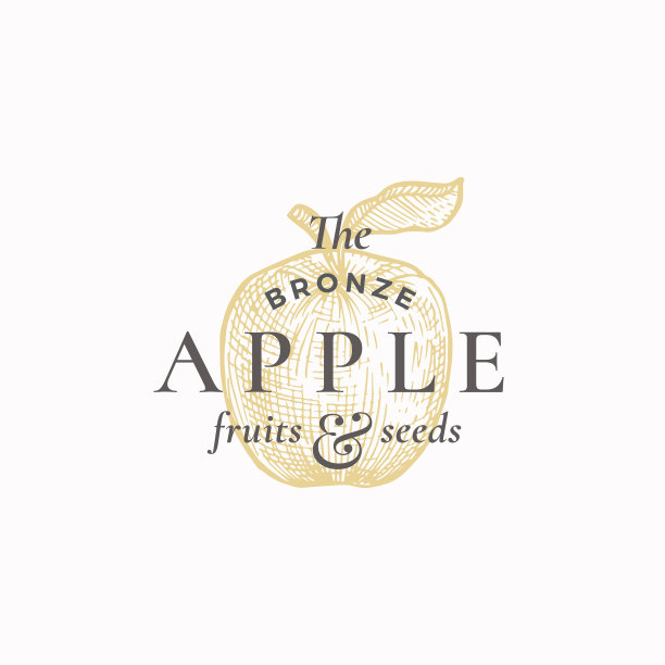 青铜苹果的抽象符号或象征图片下载