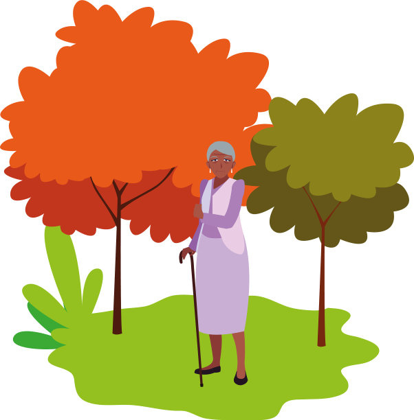 快乐爷爷奶奶日平设计图片下载