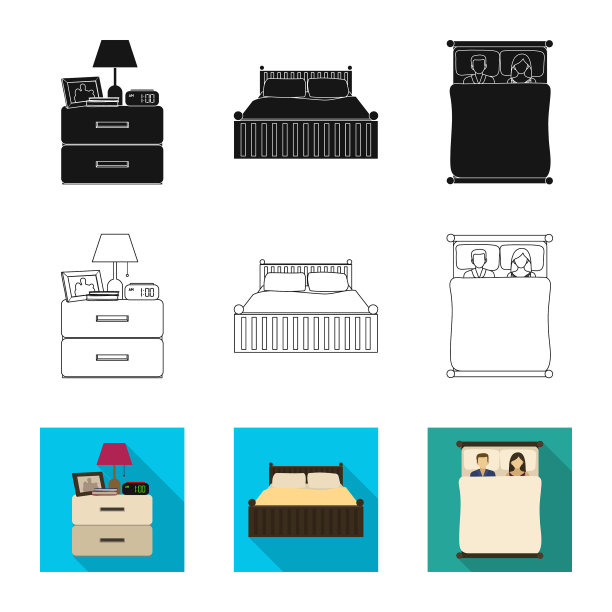 设计梦和夜的符号图片下载