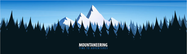 自然景观的背景与剪影的图片下载