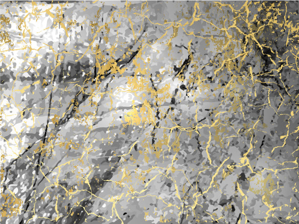 黄金大理石纹理设计海报小册子图片下载