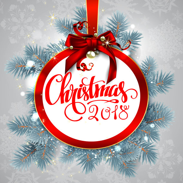 圣诞背景高度逼真图片下载