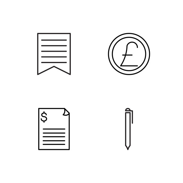 业务简单概述图标集图片下载