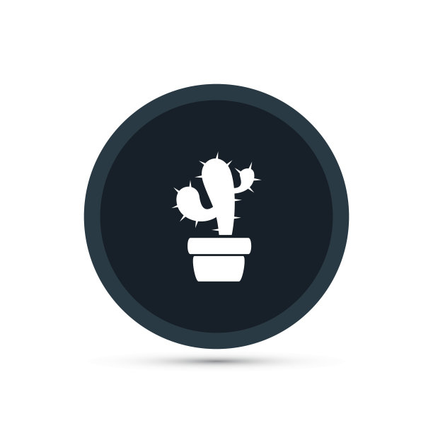 仙人掌图标园艺图片下载