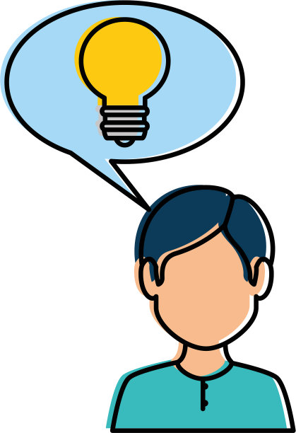 年轻人与语音气泡角色图片下载