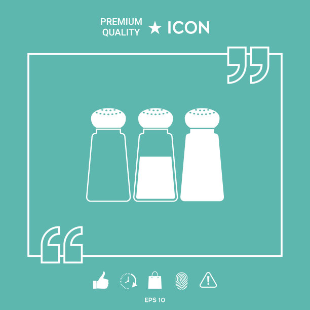 盐或胡椒瓶-套装图片下载