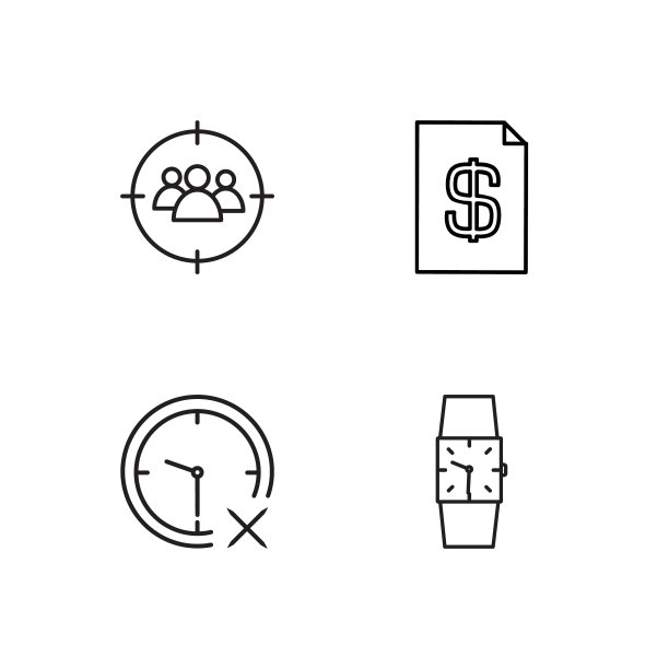 业务简单概述图标集图片下载